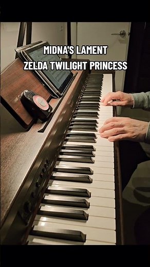 Midna's Lament - Zelda Twilight Princess #piano #viral #music #zelda #pianomusic #pianocover