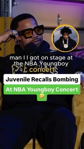 Juvenile Recalls Bombing At NBA Youngboy Concert 🤣