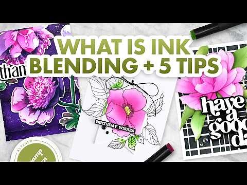 5 Ink Blending Tips Every Paper Crafter Should Know | Card Making & Scrapbooking