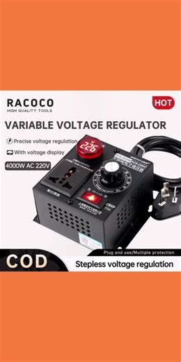 SCR Voltage Regulator: Control Voltage & Motor Speed