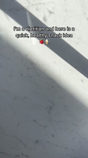 Quick & Healthy Frozen Strawberry Greek Yogurt Snack Recipe