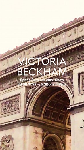 Victoria Beckham SS23 Show Live Stream at Paris Fashion Week