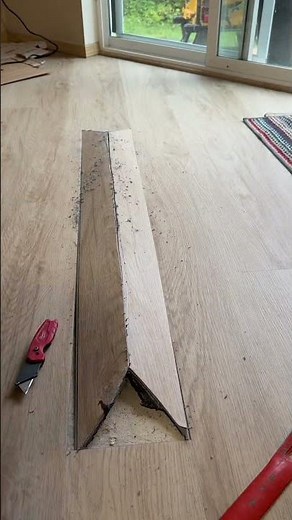 How to Replace One LVP Floor Plank 🔧 #diy