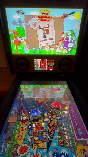 AT Games 4k Pinball "Rocky and Bullwinkle Pup Pack" Buy a 1700 Table Pack at VisualPinball.net