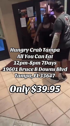Everyone loves all you can eat! 🔥🥰#seafood #ayce | Hungry Crab Juicy Seafood & Bar Tampa FL