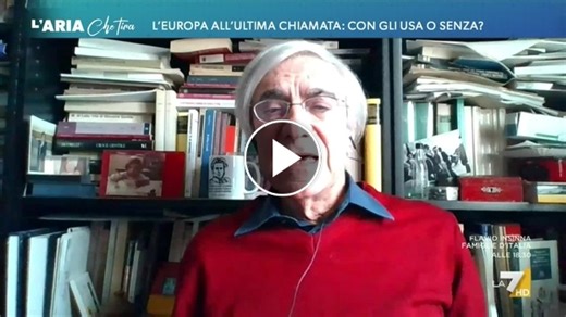 Il prof. D'Orsi commenta lo scontro tra Zelensky e Trump nello studio Ovale a Washington | LA7