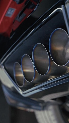 Corvette C7 mit Hurricane 3,5 Zoll Abgasanlage mit ECE Genehmigung #corvettec7 #corvette #v8