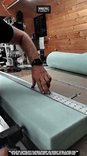 Foam cutting Tool for Precise Measurement and Clean Cutting Best for upholstery #tool