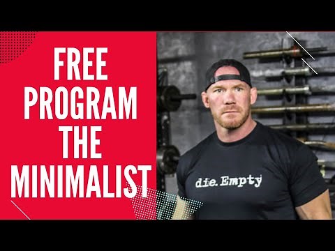FREE PROGRAM! the MINIMALIST - SIMPLIFY your TRAINING!!! Pre-made Versions Also AVAILABLE!