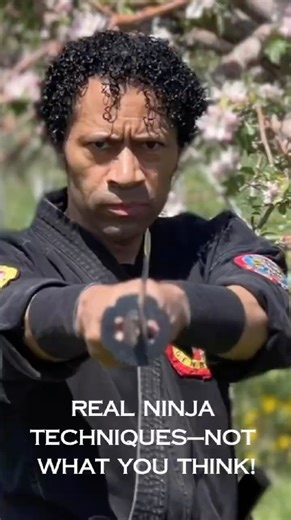 Real Ninja Techniques—Not What You Think! #genbukan #ninja #martialarts #shorts
