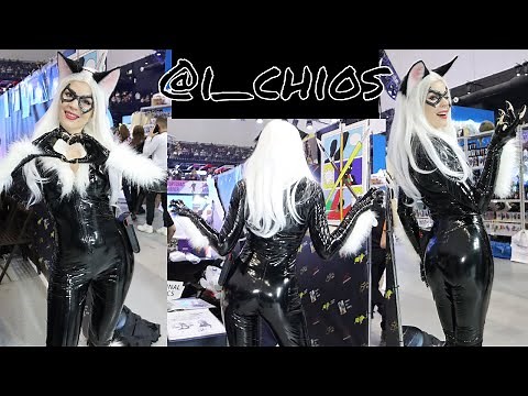 Black Cat Latex Cosplay by i_chios