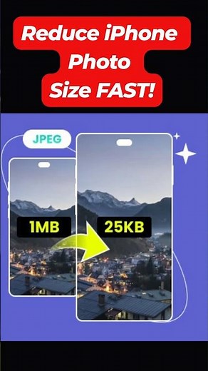 How to Reduce Image Size on iPhone Any Format) | Convert ANY Image on iPhone! 🔥