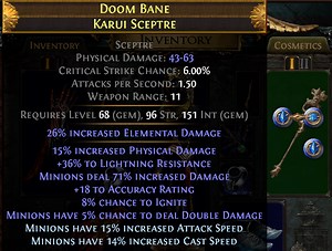 Does Minion Dmg Affect Infernal Legion Poe