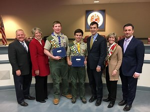 Morris County Boy Scouts Honored For Eagle Projects
