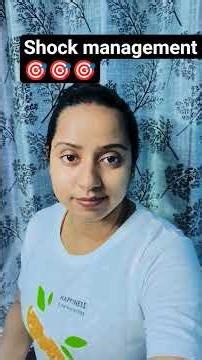 Shock management 🎯🎯 #nursingclasses #nursingstudent #nursinggroup #viralvideo #nursing