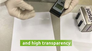 10K views · 18 reactions | It's amazing how a 25-micron coating containing no more than 0.01% of graphene nanotubes can change the material dramatically! Surface resistivity is 10^5 ohm/sq, while light transmission is still high. Check it out! | OCSiAl | Facebook
