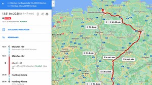 Deutsche Bahn: Google Maps zeigt Echtzeitfahrplan von Zügen - Golem.de