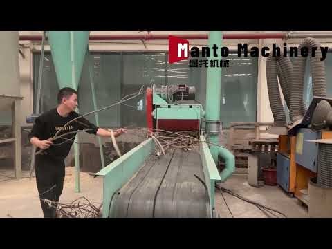 Forced Feed Wood Crusher #machine #drumchipper