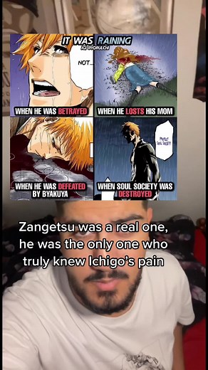 Ichigo & Zangetsu: The Pain of Rain in Bleach