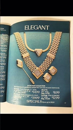 1985 Avon Catalog #1980s #80s #makeup #beauty #vintage #beautyproducts #avon #nostalgia #trends