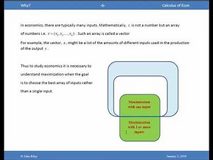 Why Calculus of Econ?
