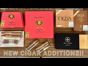 New Additions To My Cigar Humidor, Including the Rare Pink!!!