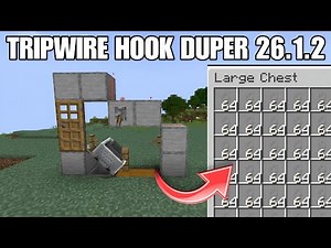 Tripwire Hook Duper Emerald Farm Minecraft 26.2 | Cheap & Efficient