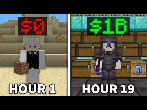 $0 to $1 BILLION on Minecraft's Largest Server in 24 HOURS