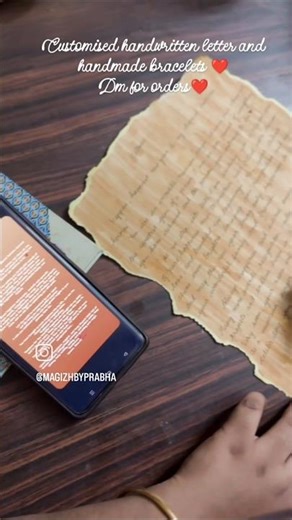 Handwritten letters and handmade bracelets #evileye #shorts #ytshorts #letter