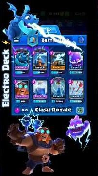 Electro Deck in clash Royale different decks #shorts #clashroyale #trending #viral #trendingshorts