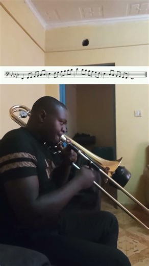 Eb natural minor scale for trombone