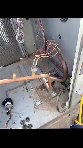 Trane split system compressor replacement. Hvac repairs to get customer going. #repair #service #fy