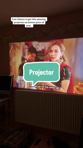 Turn any wall into a cinema ✨🎬 The Magicube Projector gives bright, clear viewing for movies, gaming and cosy nights in. Small, portable and perfect for home vibes! #MagicubeProjector #ProjectorSetup #HomeCinema #MovieNight #TikTokMadeMeBuyIt