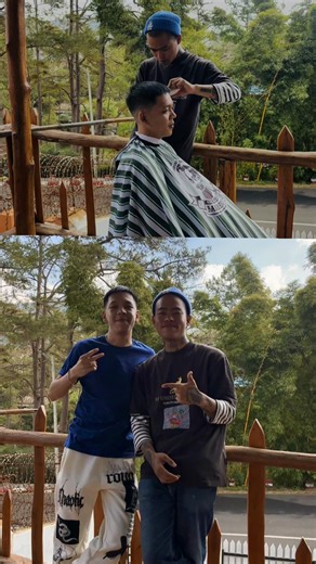 Outdoor Haircut Session: Experience a Fresh Cut