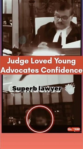 Wow..What A Voice | Judge Loved The Young Advocate's Confidence #judge#lawyer#judiciary#legalcourts