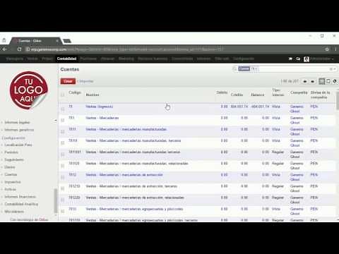 Cierre contable odoo Configuracion