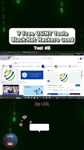 Day 3 OSINT Tools Hackers Use Free Powerful! How Hackers and... #Shorts #hackingtutorialsdaily
