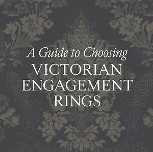 Is an engagement ring from the Victorian era (1837-1901) calling your name? These feminine designs often feature small rose cut or old mine cut diamonds, along with ornate patterns hammered into the gold settings. Romantic motifs include hearts, flowers and stars, but the swirling two-stone toi et moi rings are perhaps the ultimate symbol of an eternal bond bit.ly/32z3TlR | 1stDibs