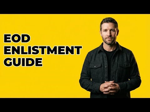 How To Become Military EOD Through Enlistment?
