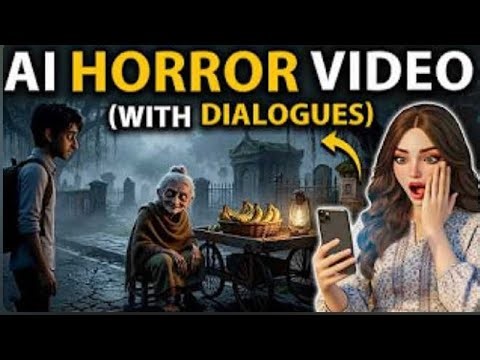 Make Ai Horror Video with DIALOGUES | Ai horror video kaise banaye