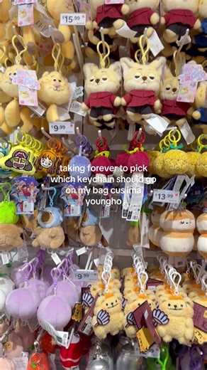 Selecting the Perfect Keychain at Miniso