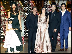 Akash Ambani's Engagement Bash: Aishwarya Rai Bachchan, Katrina Kaif & Shahrukh Khan In Attendance