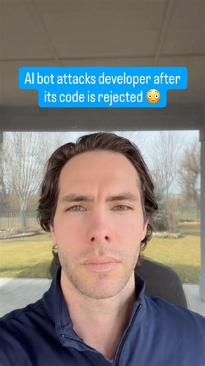 AI bot attacks developer after its code is rejected 😳 #matplotlib #openclaw #clawdbot #moltbot