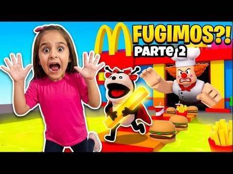THE ENDING IS CRAZY! 🎉 Gaby Completed the McDonald's Obby (Part 2)
