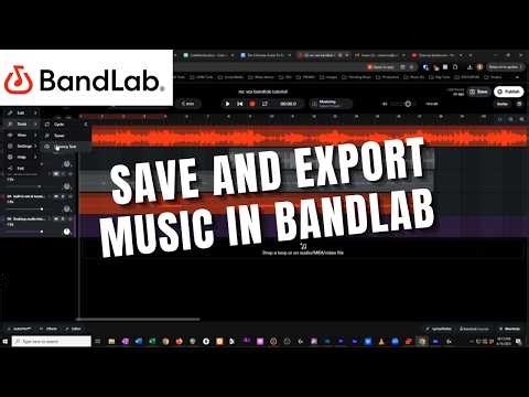 How to Save and Export Your Music in BandLab 2026?
