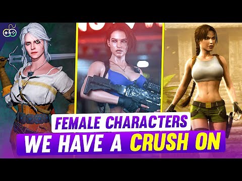 10 Most *BEAUTIFUL* Female Gaming Characters Every Gamer Has A Crush On 😍