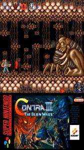 Contra III The Alien Wars (SNES) - Boss 09 Kimkoh #ContraIII #snes #contra3thealienwars | Geekversy