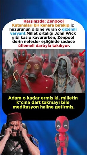 Deadpool'un En Tuhaf Varyantı: Zenpool #marvel #deadpool