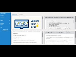 Step by step ESS Log In Process