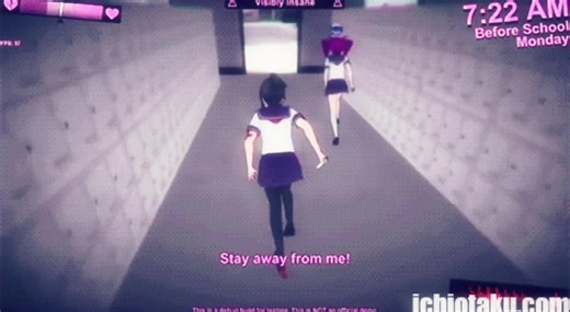 random gif from pinterest #ayanoaishi #yanderechan